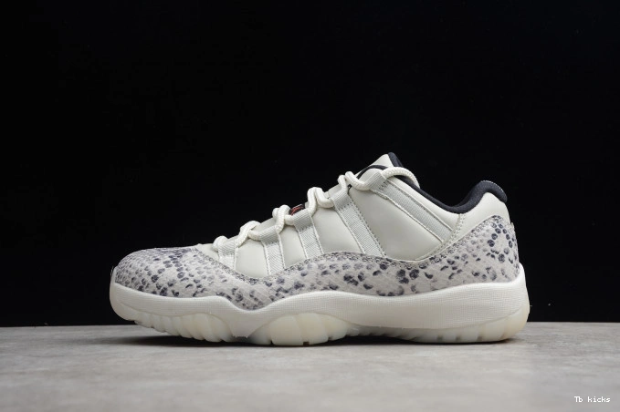 Rep TBK CD6846-002 Snake SE Jordan 11 Low Air Bone Light 0719